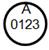 Sample 1 of markings on a seal of the self-locking or lead-and-wire type that may be used by authorized service providers